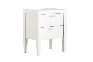 CAPE COD, bedside table, pine wood, white