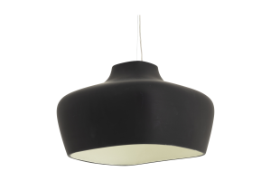 WYATT, pendant lamp, black/white, model 3