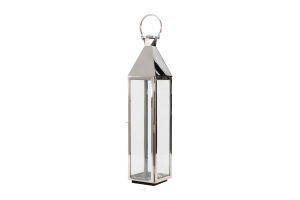 CHARME, lantern, steel and glass, XL