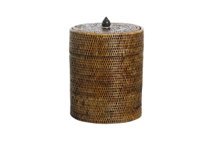 TOGO, litter bin, with cover, reed