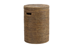 TOGO, linen basket, with ears, reed