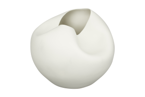 REYNOLDS, vase, céramique, blanc, modèle 1