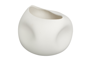 REYNOLDS, Vase, Keramik, weiss, Modell 4