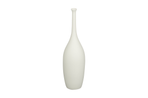 TESS, vase, céramique, blanc, modèle 1