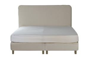 DUNCAN, double bed, with headboard, fix, 160cm