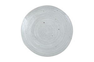ALANAH, plate, ceramic, grey, 21,5cm
