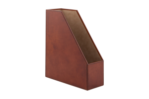 MANHATTAN, file holder, brown leather