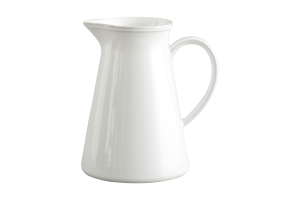 JILLE, pitcher, ceramic, white, 1,5l