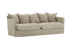 HIRA, sofa, natural, linen