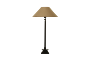 COMTES, table lamp, dark brown