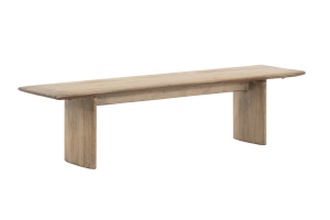 BAKER, bench, wood, rectangular