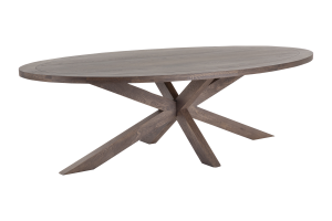 FORINO, tavolo da pranzo, quercia affumicato, 210 cm