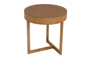 AMELIA, side table, wood, round