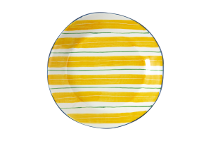 NANNA, plate, 28cm, yellow