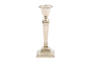 STRIPE, candlestick, nickel plated, S