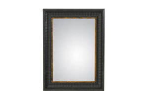 THRONE, mirror, black, rectangular