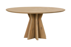 SILVER, table de salle à manger, ronde, 150 cm