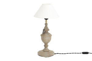 LOUIS PHILIPPE, table lamp, white wash, S