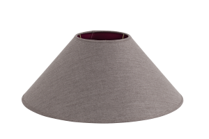 CIRCUM, lampshade, purple, conical, 45 cm