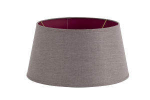 LINDRO, abat-jour, violet, cylindrique, 35 cm