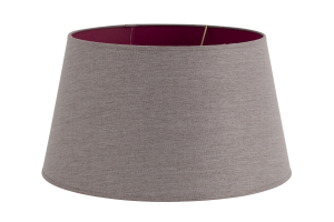 LINDRO, lampshade, purple, cylinder, 45 cm