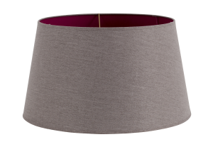 LINDRO, lampshade, purple, cylinder, 50 cm