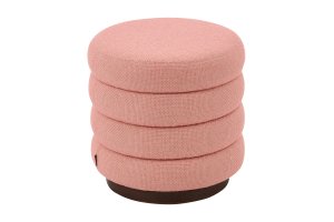 BEATRICE, pouf, round, pink