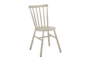 CLAIRE, garden chair, retro white