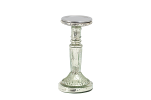 ZINIA, candlestick, mercury glass, S