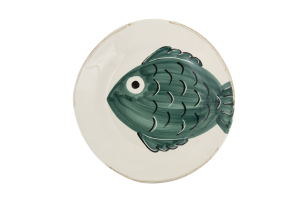 SANGHA, plate, 23cm, fish