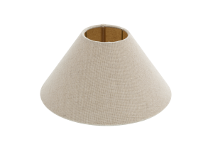 CIRCUM, lampshade, japandi, conical, 23 cm