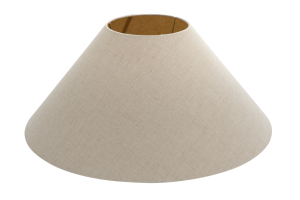 CIRCUM, lampshade, japandi, conical, 55 cm