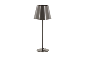 ITAI, table lamp with shade, brass, grey