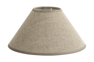 CIRCUM, lampshade, natural, conical, 23 cm