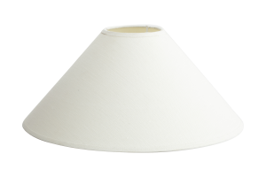 CIRCUM, lampshade, off-white, conical, 30 cm
