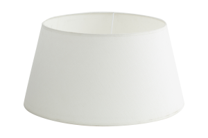 LINDRO, lampshade, off-white, cylinder, 40 cm