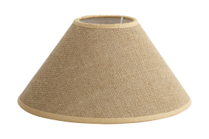 CIRCUM, lampshade, jute, conical, 23 cm
