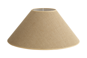 CIRCUM, lampshade, jute, conical, 55 cm