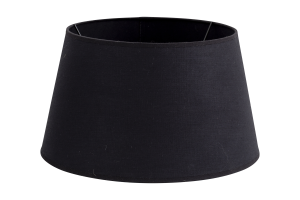 LINDRO, lampshade, black, cylinder, 30 cm