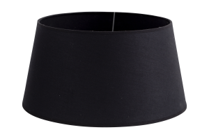 LINDRO, lampshade, black, cylinder, 35 cm