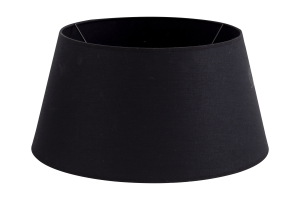 LINDRO, lampshade, black, cylinder, 40 cm
