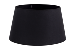 LINDRO, lampshade, black, cylinder, 45 cm