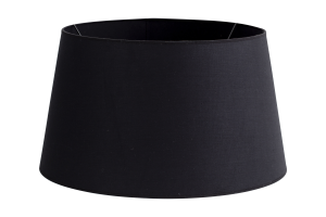 LINDRO, lampshade, black, cylinder, 50 cm