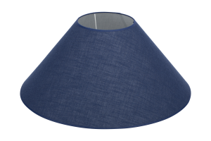 CIRCUM, lampshade, blue, conical, 55 cm