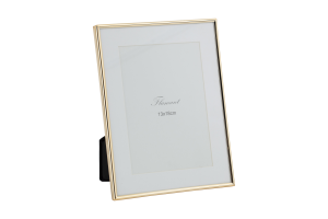TALBOT, picture frame, gold finish, 13x18