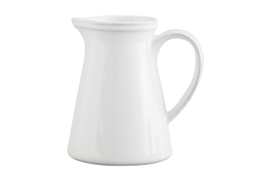 JILLE, milk jug, ceramic, white, 300ml
